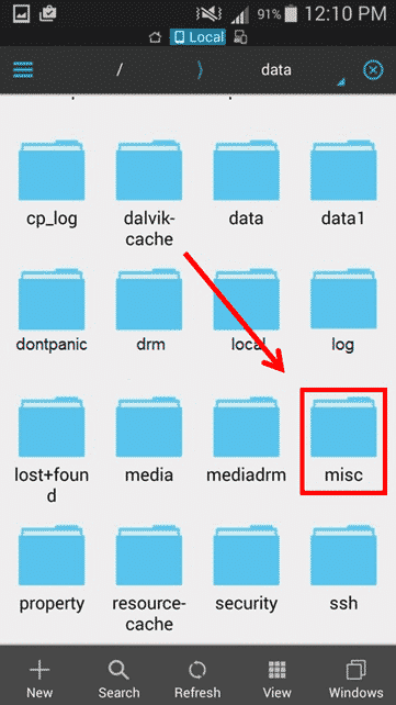 Masuk-ke-folder-yang-bernama-data-kemudian-lanjutkan-ke-misc-lalu-wifi