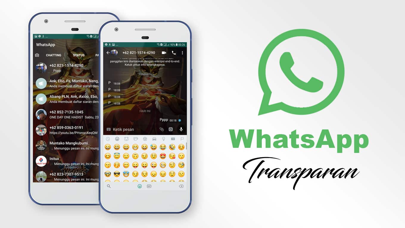 Whatsapp-Transparant